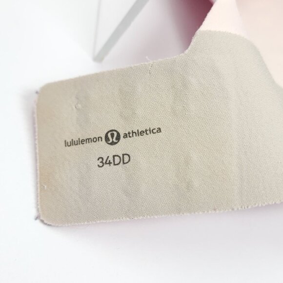 Lululemon Athletica 34DD Enlite Sports Bra Floral Bloom Pink - Picture 5 of 5